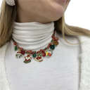 collana con ciondoli christmas